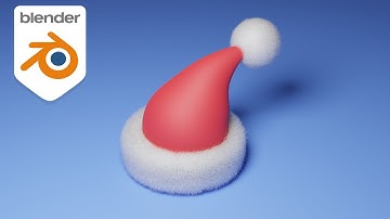 Lets make a santa hat in 5 minutes | Blender tutorial