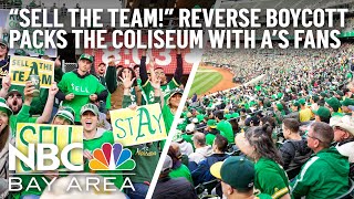 A's reverse boycott: Spend a day with die hard fans rallying to keep their team in Oakland