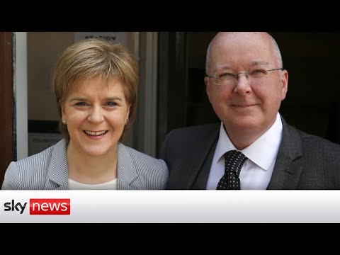 Nicola Sturgeon's husband Peter Murrell quits as SNP chief.