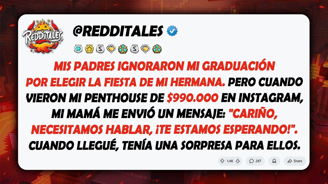 Mis padres ignoraron mi graduación por elegir la fiesta de mi hermana. 7 años después...