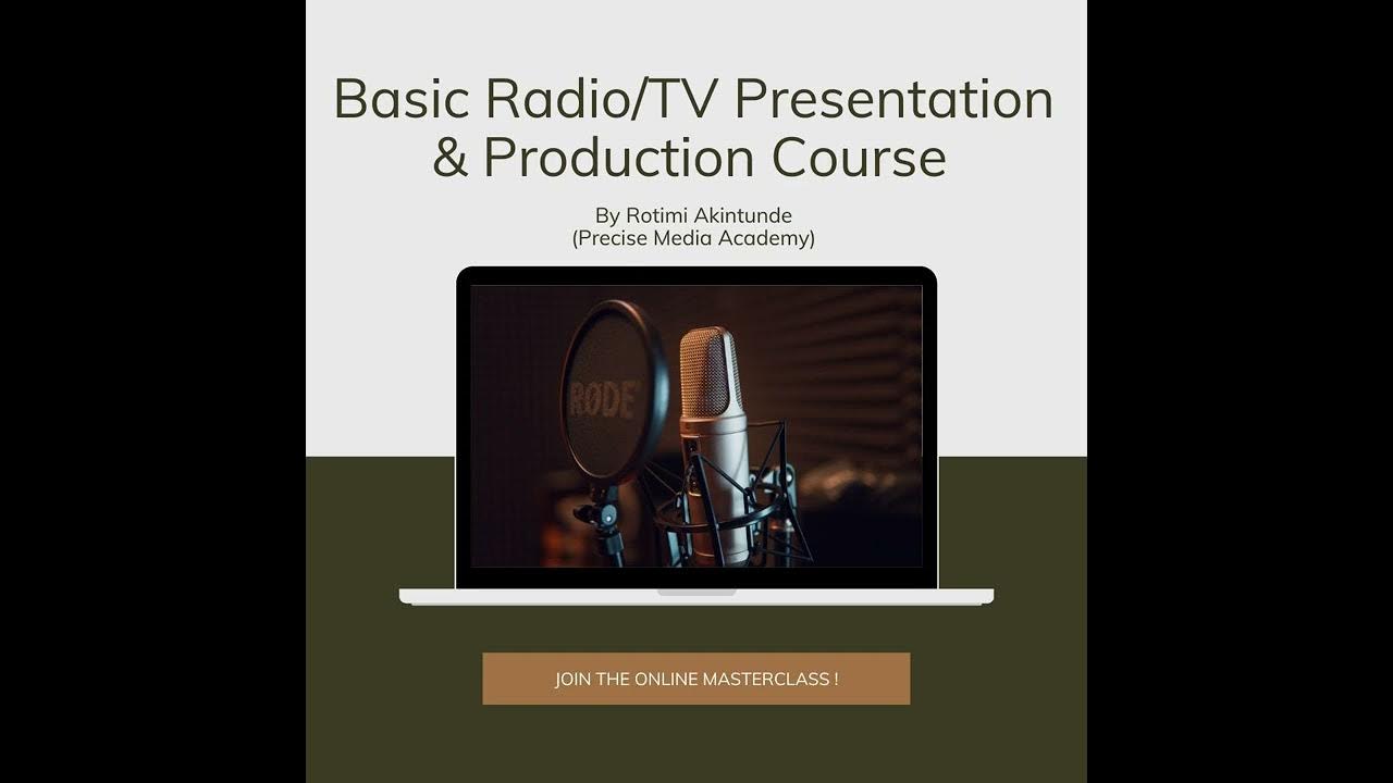 Module 1 Unit 1 to 2 Introduction to Broadcasting (Basic Radio TV