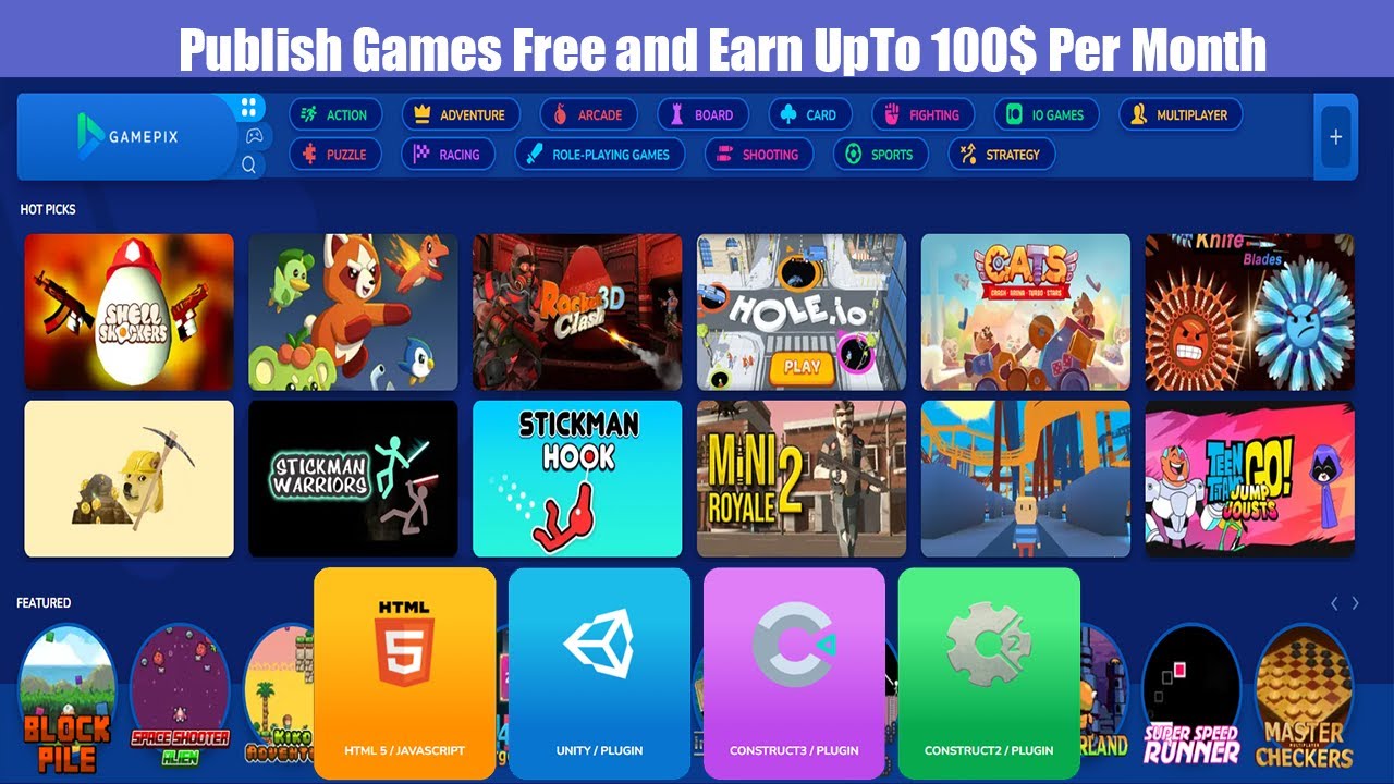 Online Games on GamePix