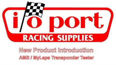 I/O Port Racing Supplies Transponder Tester for the AMB and MyLaps Transponders