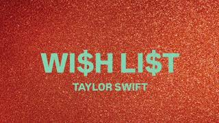 Wish List  Taylor Swift