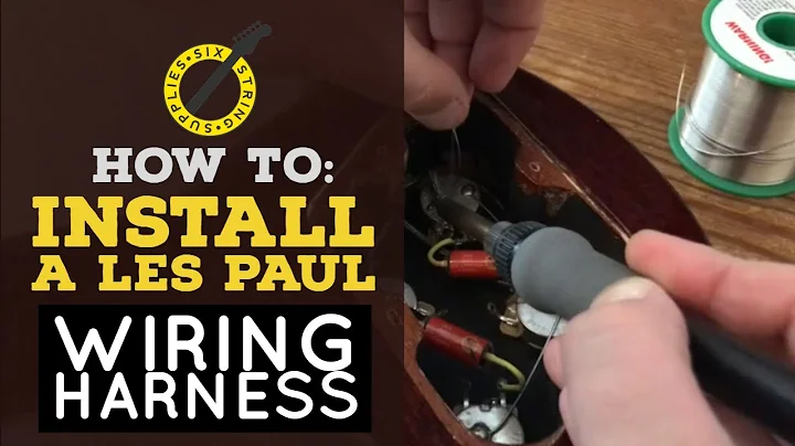 How To Install a Prewired Les Paul Harness - Epiph...