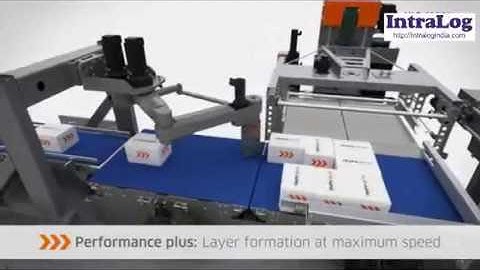 Full Layer Palletizing With Shrink Wrapping