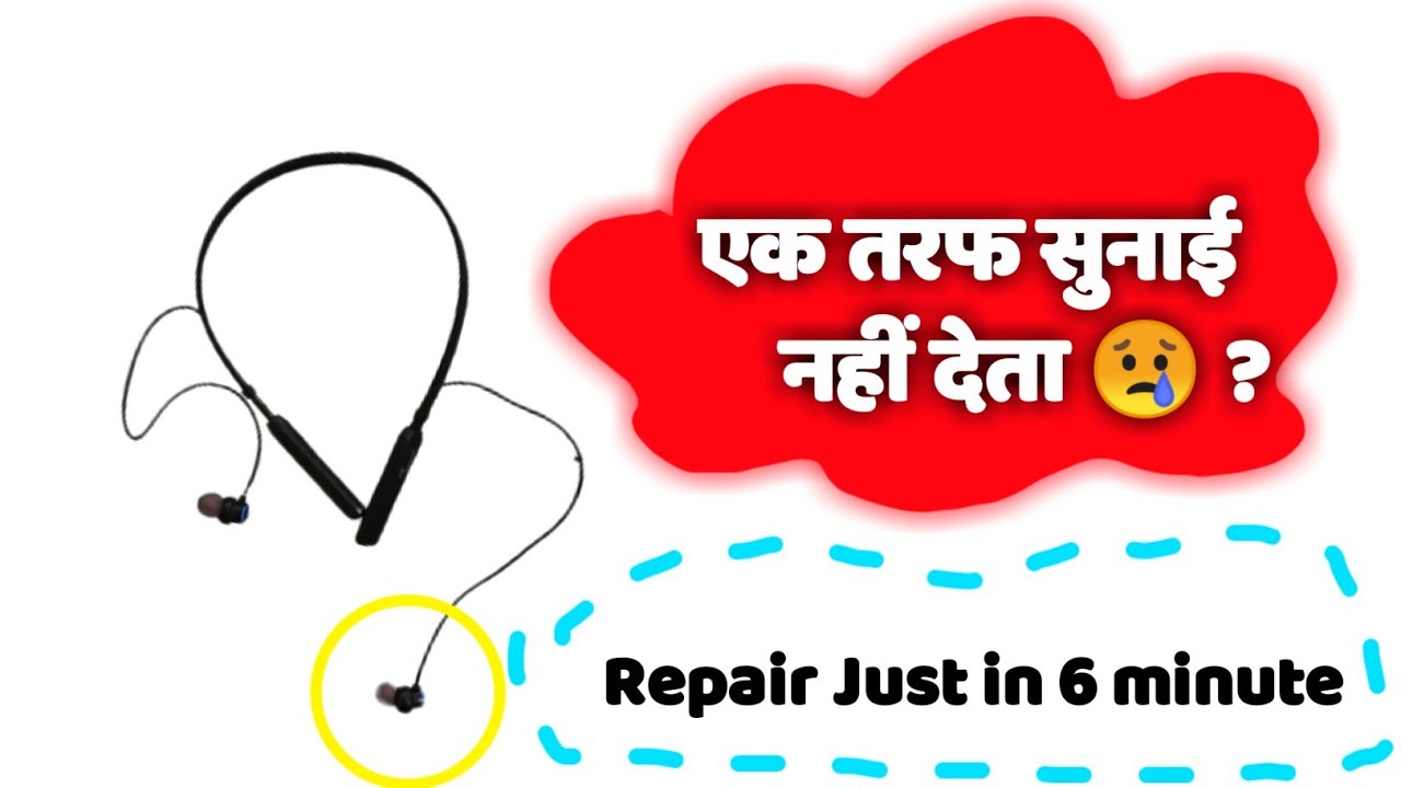 How to Repair Bluetooth Earphones if one is not working | Bluetooth ...