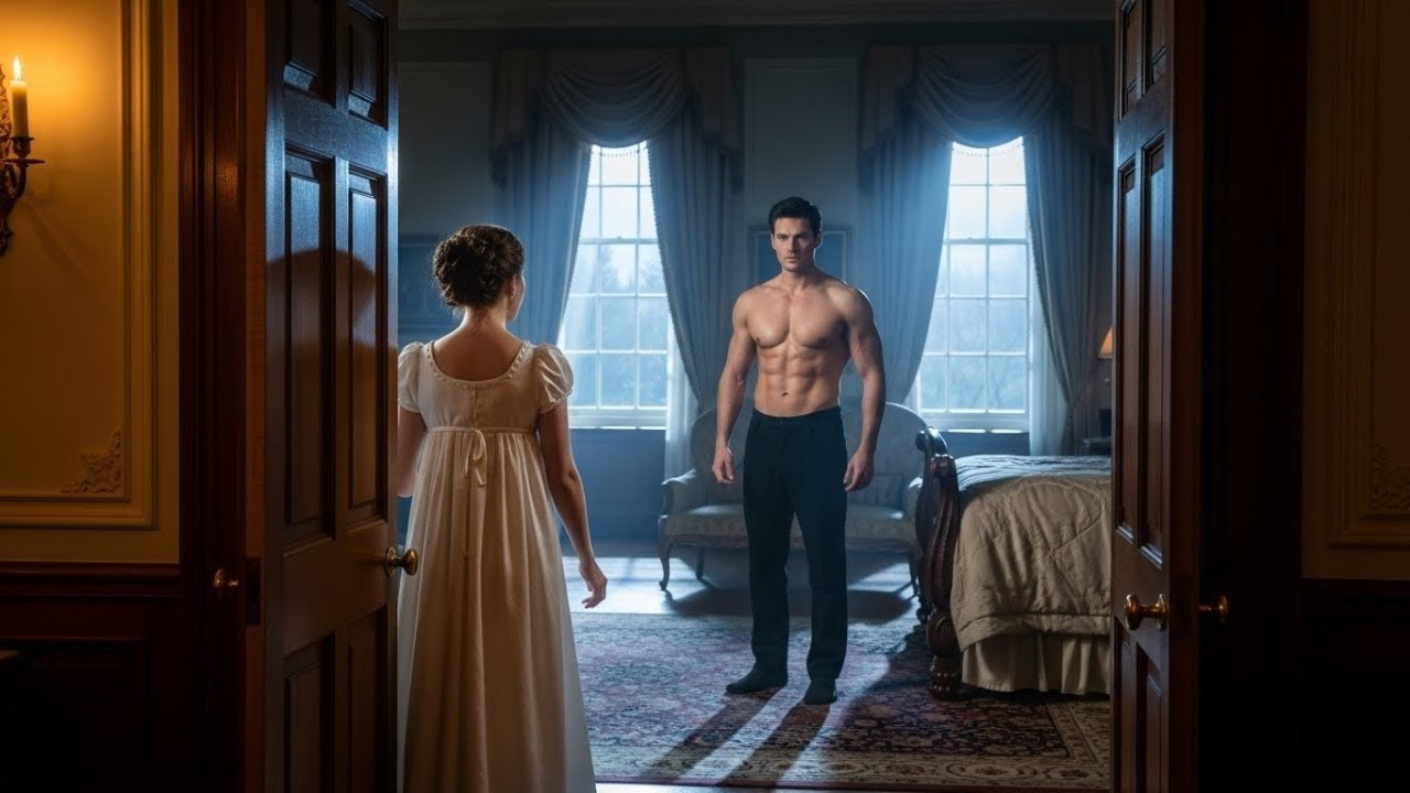 Ella corrió al cuarto, huyendo de su ex, sin saber que el duque estaba dentro. La puerta se abrió…