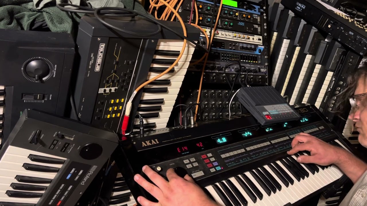 Akai AX80 Oberheim Cyclone Lexicon MPX550 arpeggio arp synth