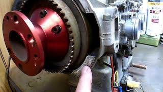 Rotax 582 modifications #1 & reasons (gray head) rotary valve. Inverted Chinook installation.