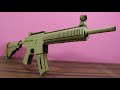How to Make Easy PUBG M416 that shoots - with magazine - (cardboard gun)