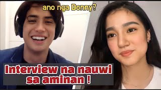 INTERVIEW NA NAUWI SA AMINAN ! | Donbelle interview