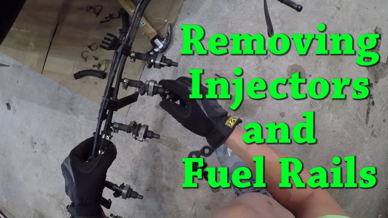 Datsun 280Z Ep.13 Removing the Injectors and Fuel Rail