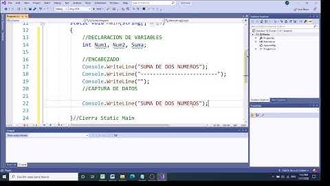 C# Suma dos numeros en Consola