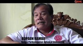 DownloadKetum PERADIN, Advokat Ropaun Rambe berkomentar mengenai Tuntutan terhadap Ahok MP3 MP4 Ketum PERADIN, Advokat Ropaun Rambe berkomentar mengenai Tuntutan terhadap Ahok