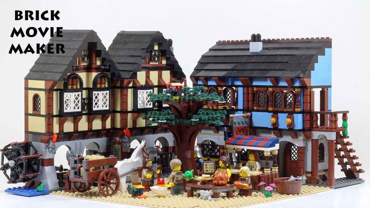 lego medieval village