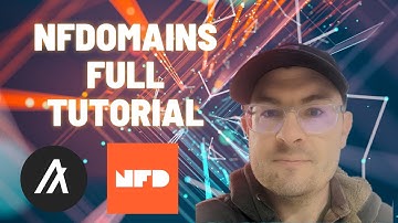 Algorand NFDomains Full Tutorial!