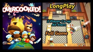 Overcooked - Longplay Full Game (2 Player Co-op) 100% All Stars Walkthrough (No Commentary) screenshot 1