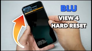 BLU View 4 How to Hard Reset Removing PIN, Password, pattern No PC screenshot 5