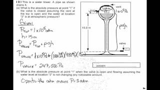 Solution to fluids problem #3