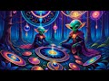 Nexxus 604  mysterious night  psychedelic trance mix 2024  4k ai animated music