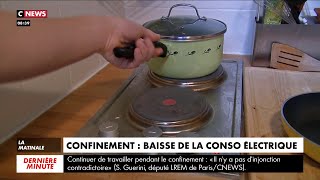 Confinement : la consommation électrique plonge