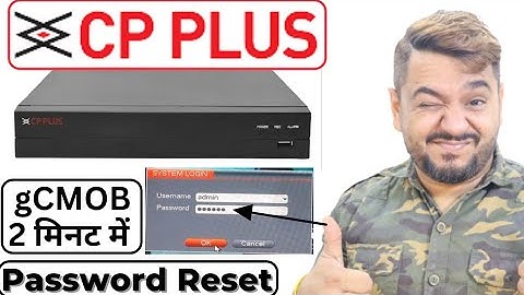 CP Plus DVR Password Reset | CP Plus Password Reset QR code | अपने DVR का पासवर्ड रिसेट कैसे करे?