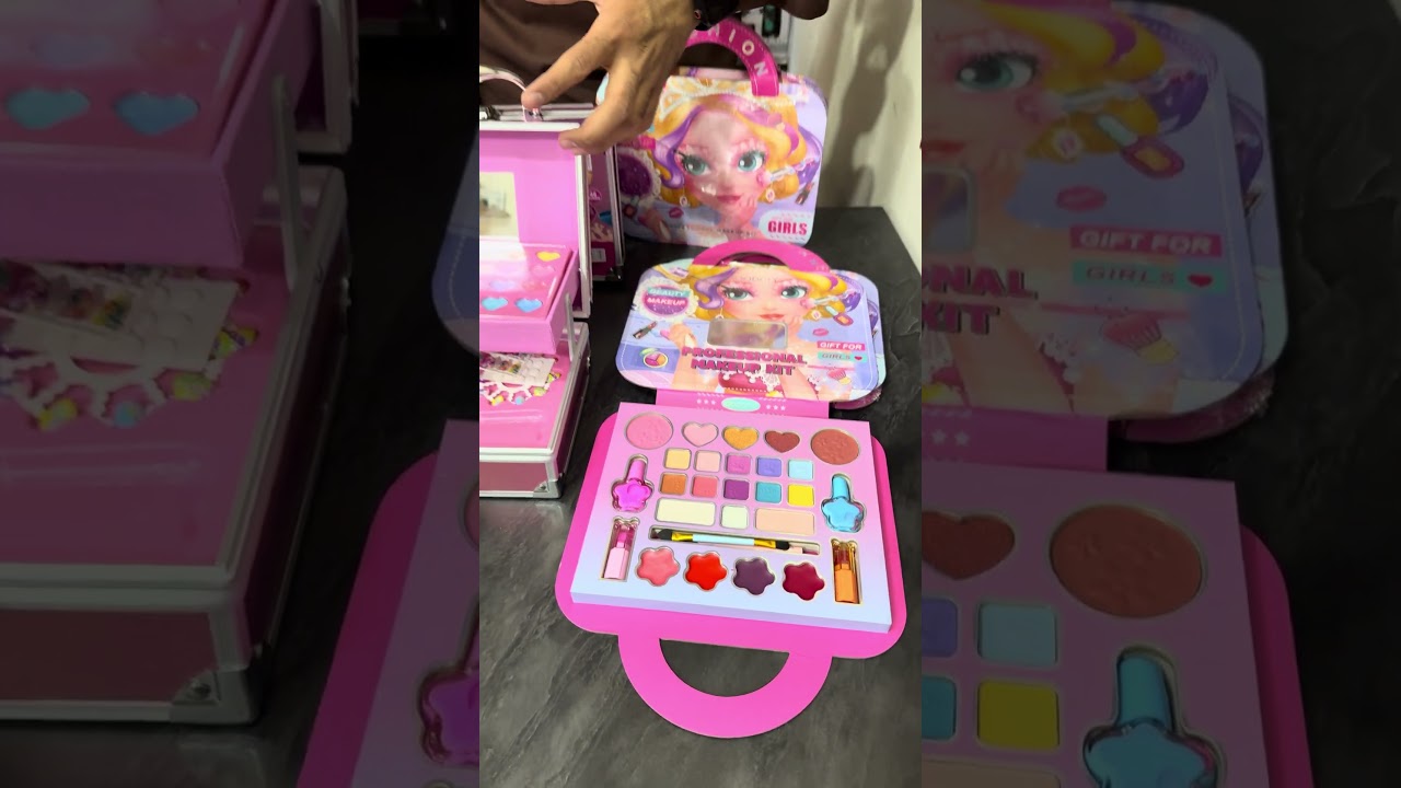Makeup kit for girls 💄 Available Now !#makeupkids #kidsmakeup #makeupkit #nanhybachy #beautyset