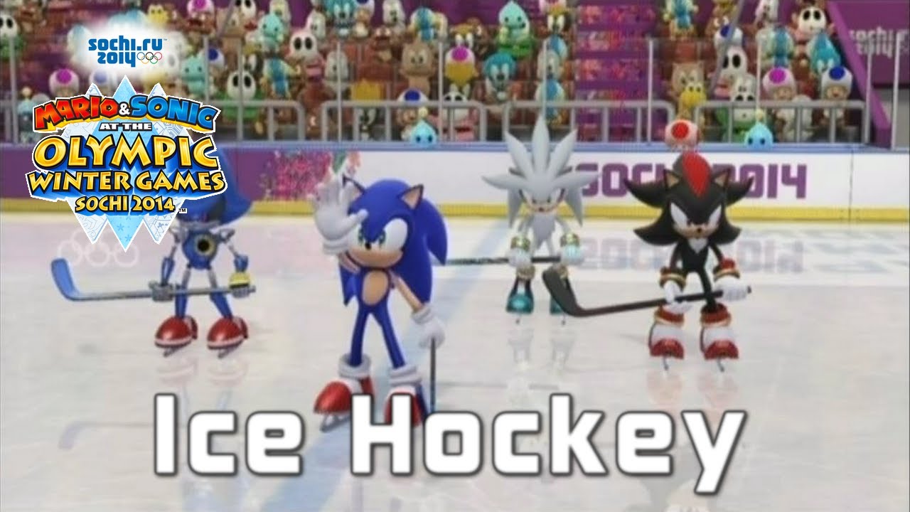 Mario & Sonic at the Olympic Winter Games Sochi 2014 [Wii U] - Ice Hockey