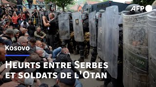 Kosovo: des soldats de l'Otan gardent les mairies dans le nord du pays | AFP