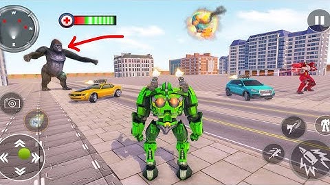Mars battle 3D: bus robot game 🔥|| #2