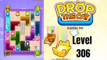 Drop The Cat Level 306 hard level Walkthrough Solution 
