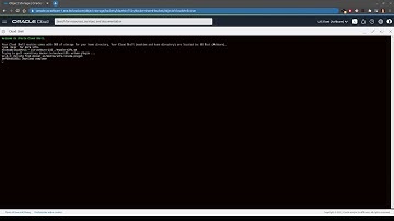 How to work with Oracle Object Storage within Cloud Shell.