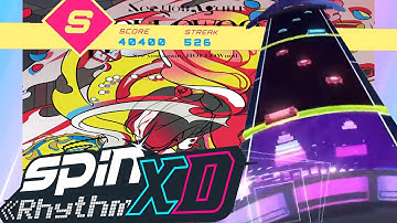 Spin Rhythm XD- Chrome Vox (short version) by T+Pazolite (custom chart)- XD Difficulty, S Rank