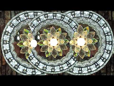 Video: Okrogle Svetilke: Vgradni, Vgrajeni In Površinsko Vgrajeni Modeli V Obliki Steklenega Kroga, Modni Izdelki Na Vzmetenju