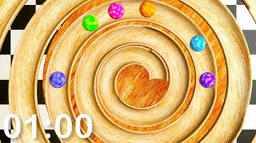 1 Minute Marble Run Timer - Spiral Ramp | 3D Timer