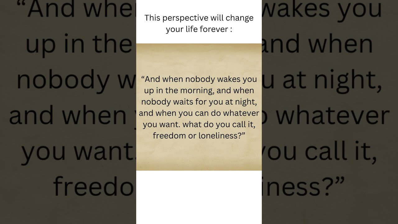 Freedom Or Loneliness The Thin Line Of Solitude Quotes Deepthoughts