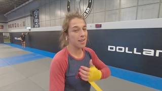 Joanna Jedrzejczyk training 6 weeks out