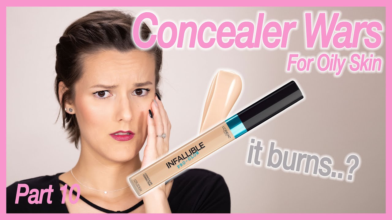 L'Oreal Infallible Pro-Glow Concealer - Concealer Wars - Oily Skin (Drugstore Edition)