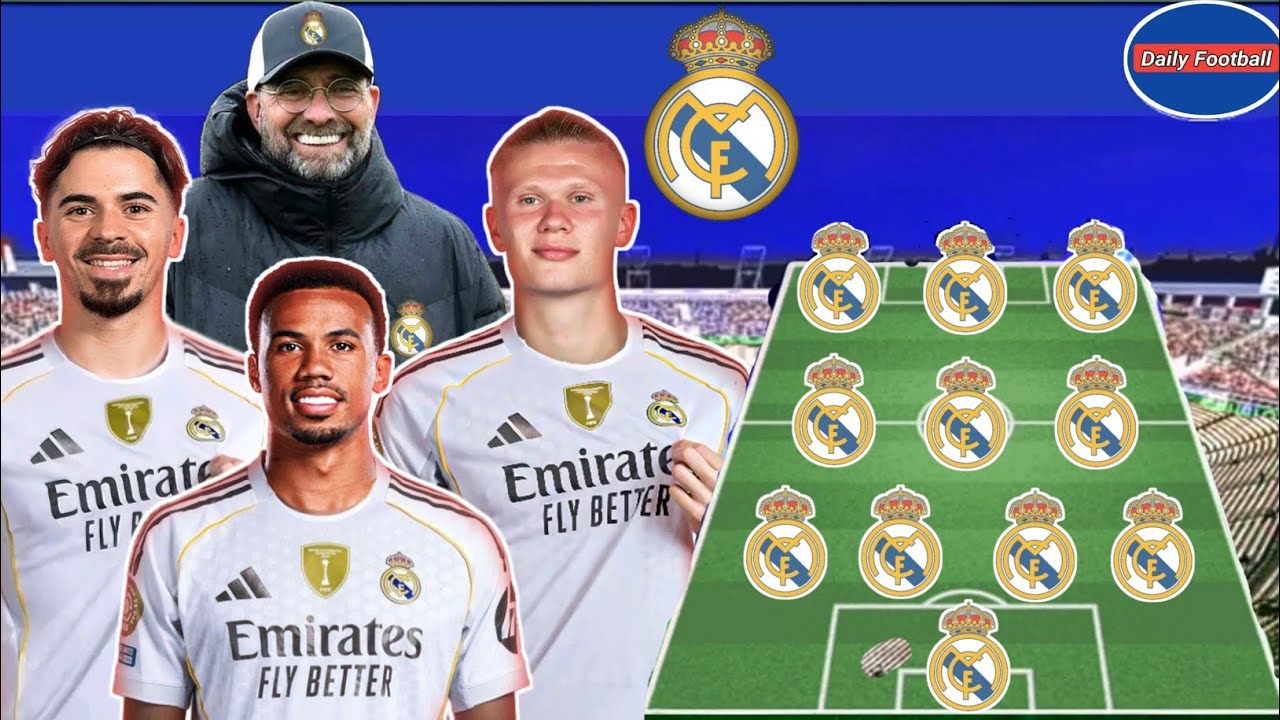 Real Madrid's Dream XI Under Klopp 😱 Haaland, Vitinha & Magalhaes 🔥 Real Madrid News 2026 🔥 
