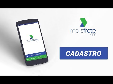 Mais Frete App - Cadastro