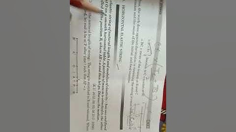chapter 4 Horizontal Elastic String (Dynamics)