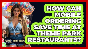 How Can Mobile Ordering Save Time At Theme Park Restaurants? - Insider Theme Park Tips