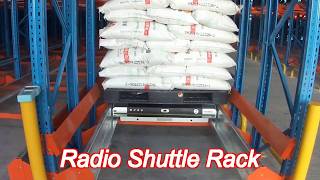peterack storage radio shuttle racking customized semi automatic warehouse racking system