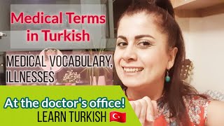 200+ Türkçe Ingilizce Sağlık Kelimeleri | Tüm Tıbbi Terimler | Hastalıklar | Doktorda İfadeler