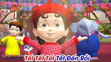 Nhạc thiếu nhi tết Happy lunar new year 2024 ♫ Tết Đến Rồi Ngày Tết Quê Em ♫ Xuân Xuân Ơi Xuân Đã Về