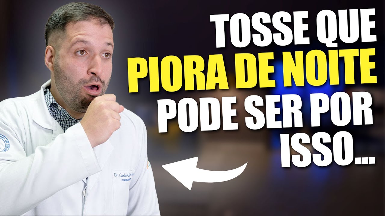 TOSSE QUE PIORA DE NOITE, O QUE PODE SER? - YouTube