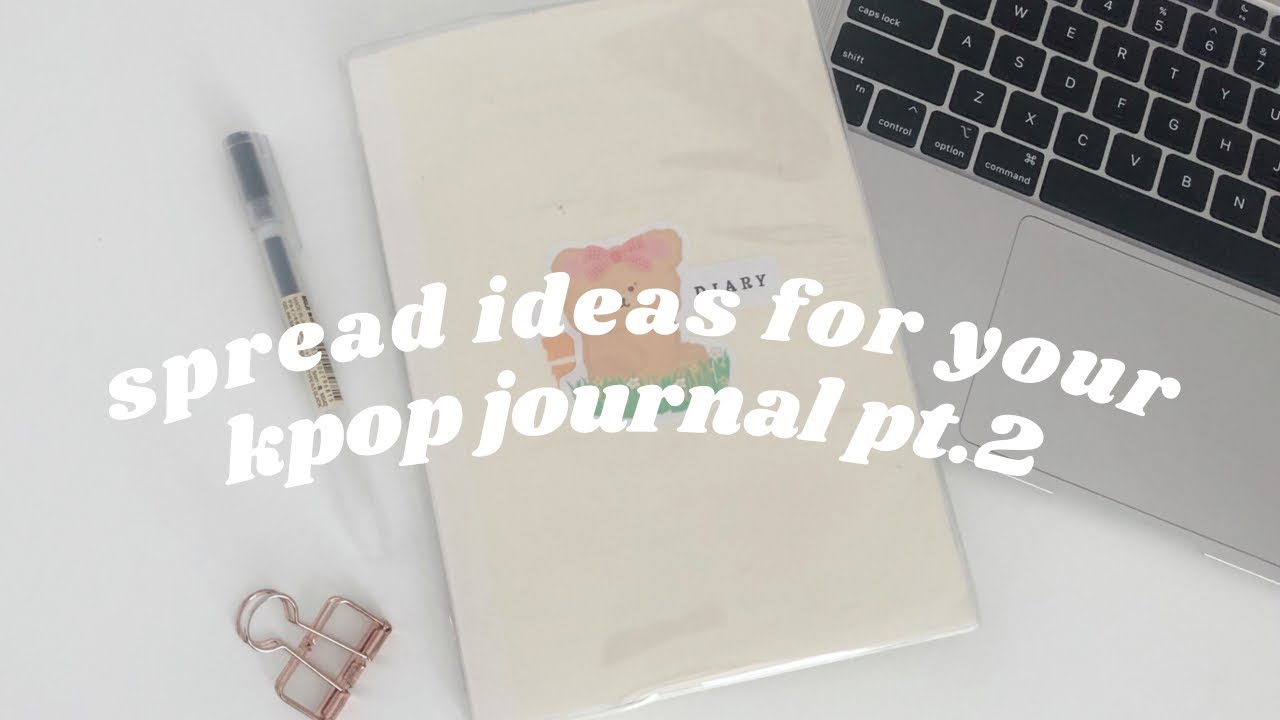 spread ideas for your kpop journal pt. 2 🗞