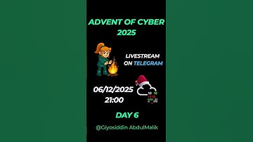 🎄 Advent of Cyber 2025 DAY 6: We