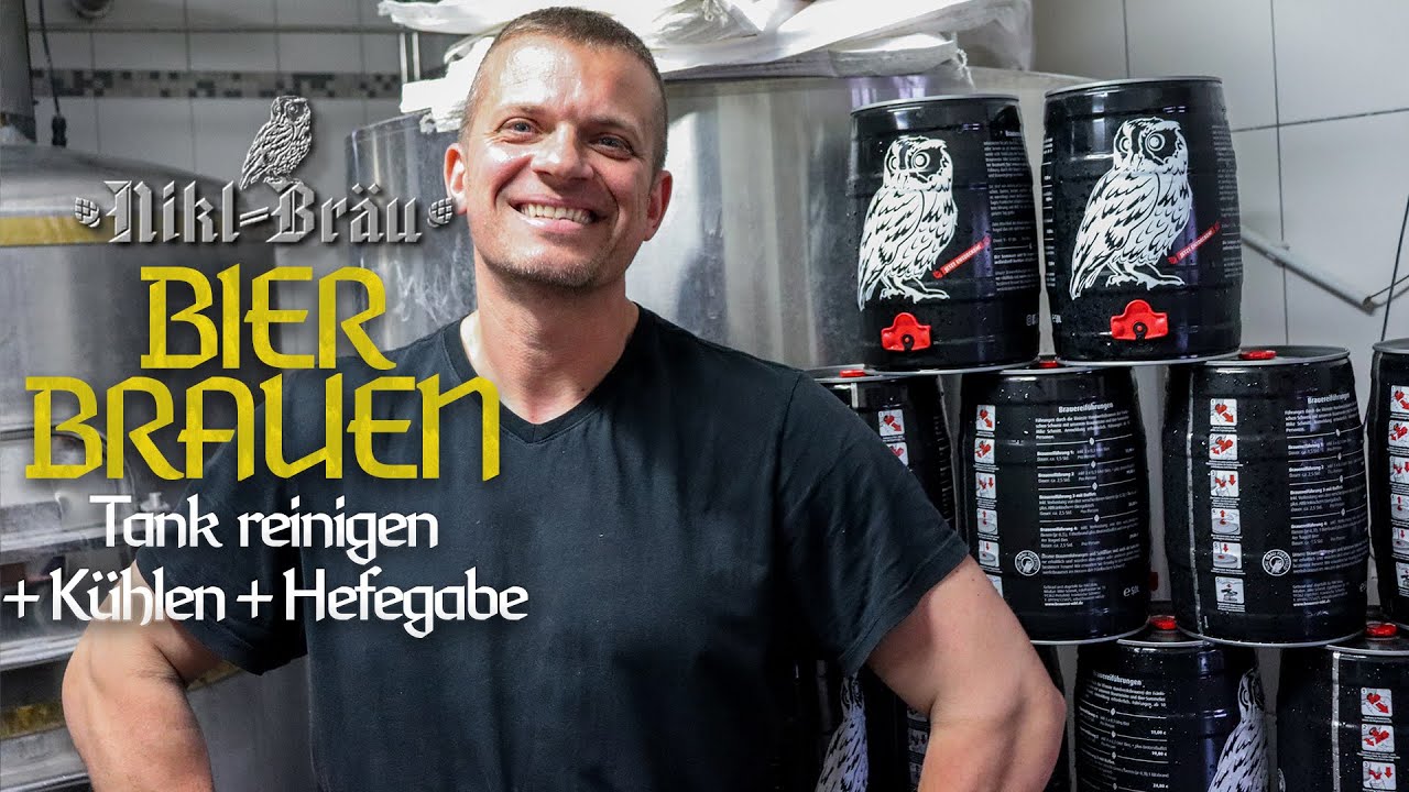 🍺BIERBRAUEN / Zwickeln + Lagerkeller 👉 Nikl Bräu 🦉